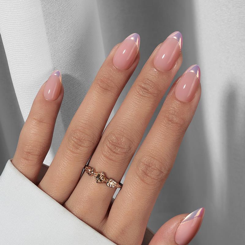 KIT UNGHII PRESS-ON Dazzle French
