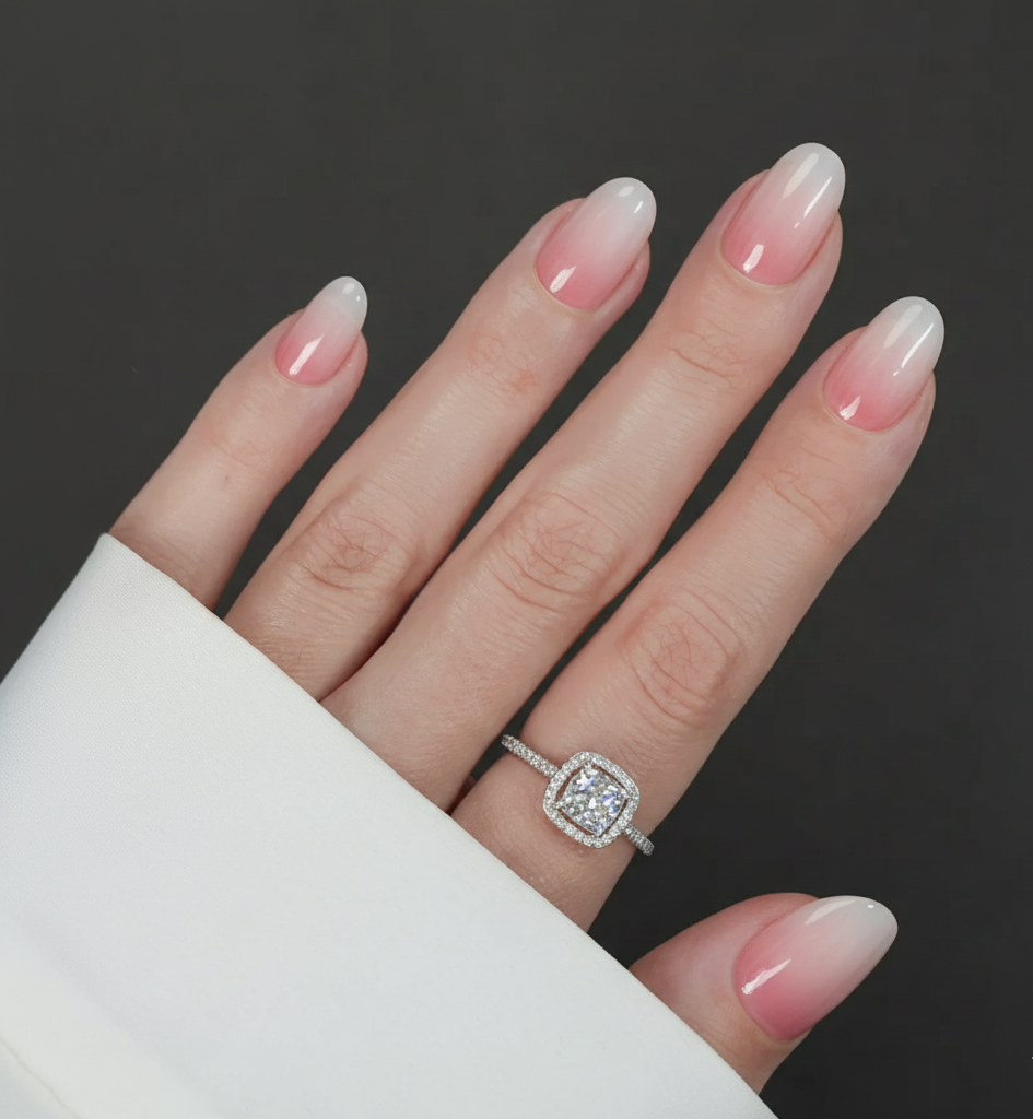 KIT UNGHII PRESS-ON Rose Blush