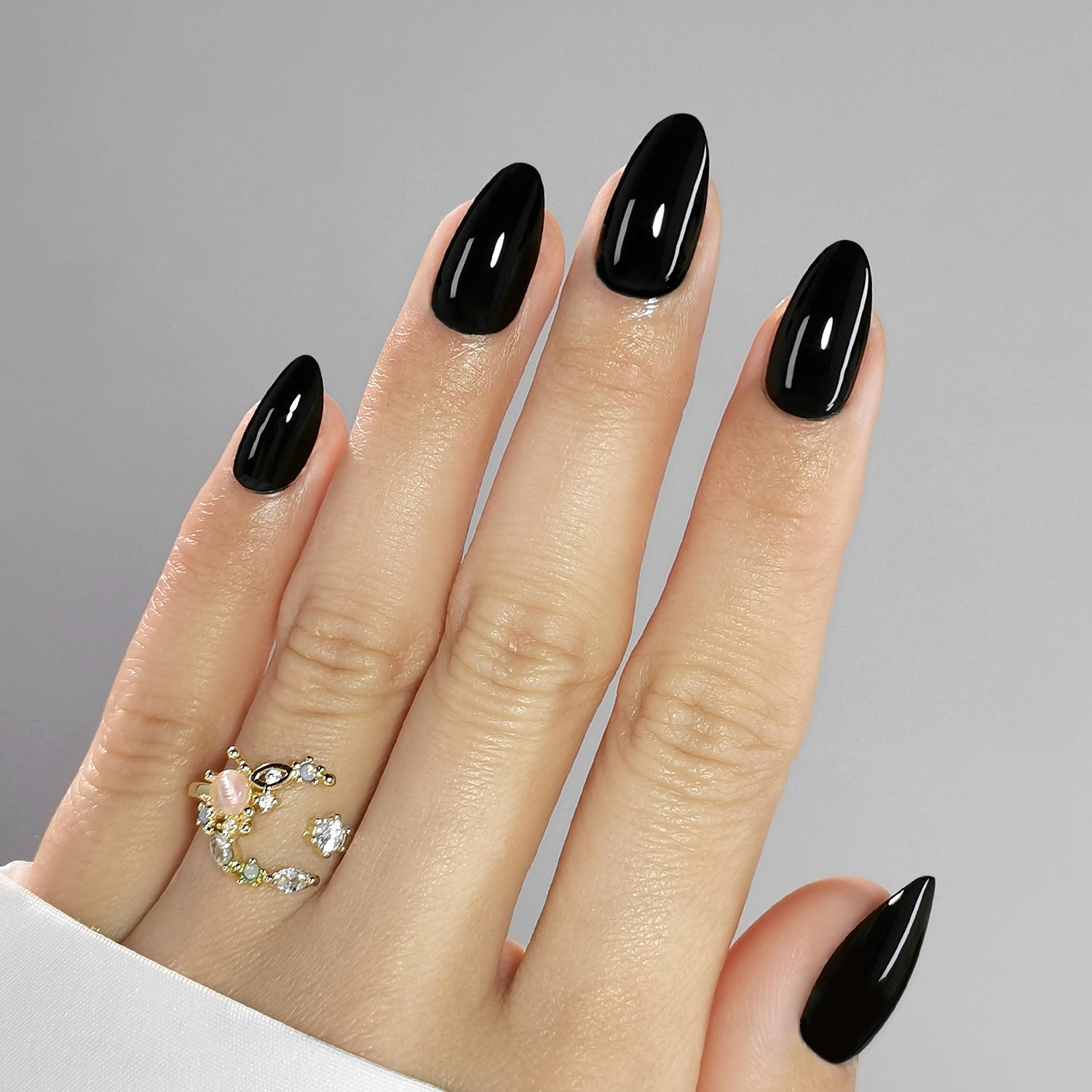 SET UNGHII FALSE CU TIPS GEL-X™ Black Velvet