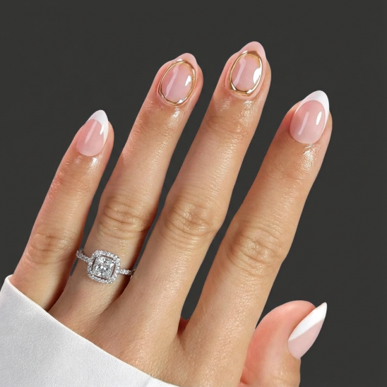 KIT UNGHII PRESS-ON French Circle