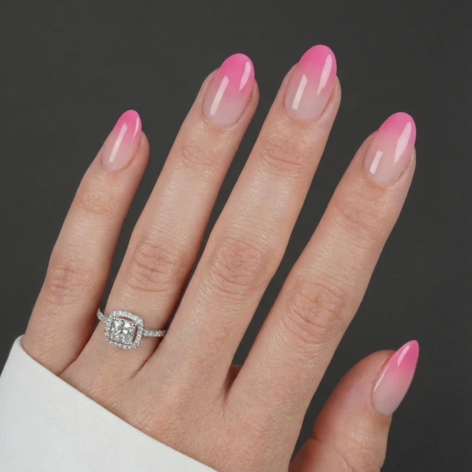 KIT UNGHII PRESS-ON Pink Degrade