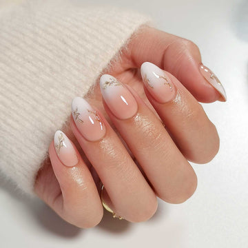 KIT UNGHII PRESS-ON Ombre Petal