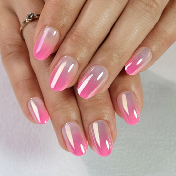 KIT UNGHII PRESS-ON Pink Degrade