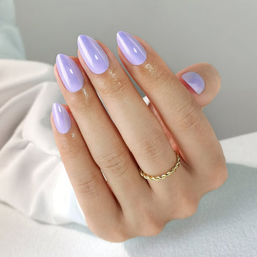 KIT UNGHII PRESS-ON Lavender Luxe
