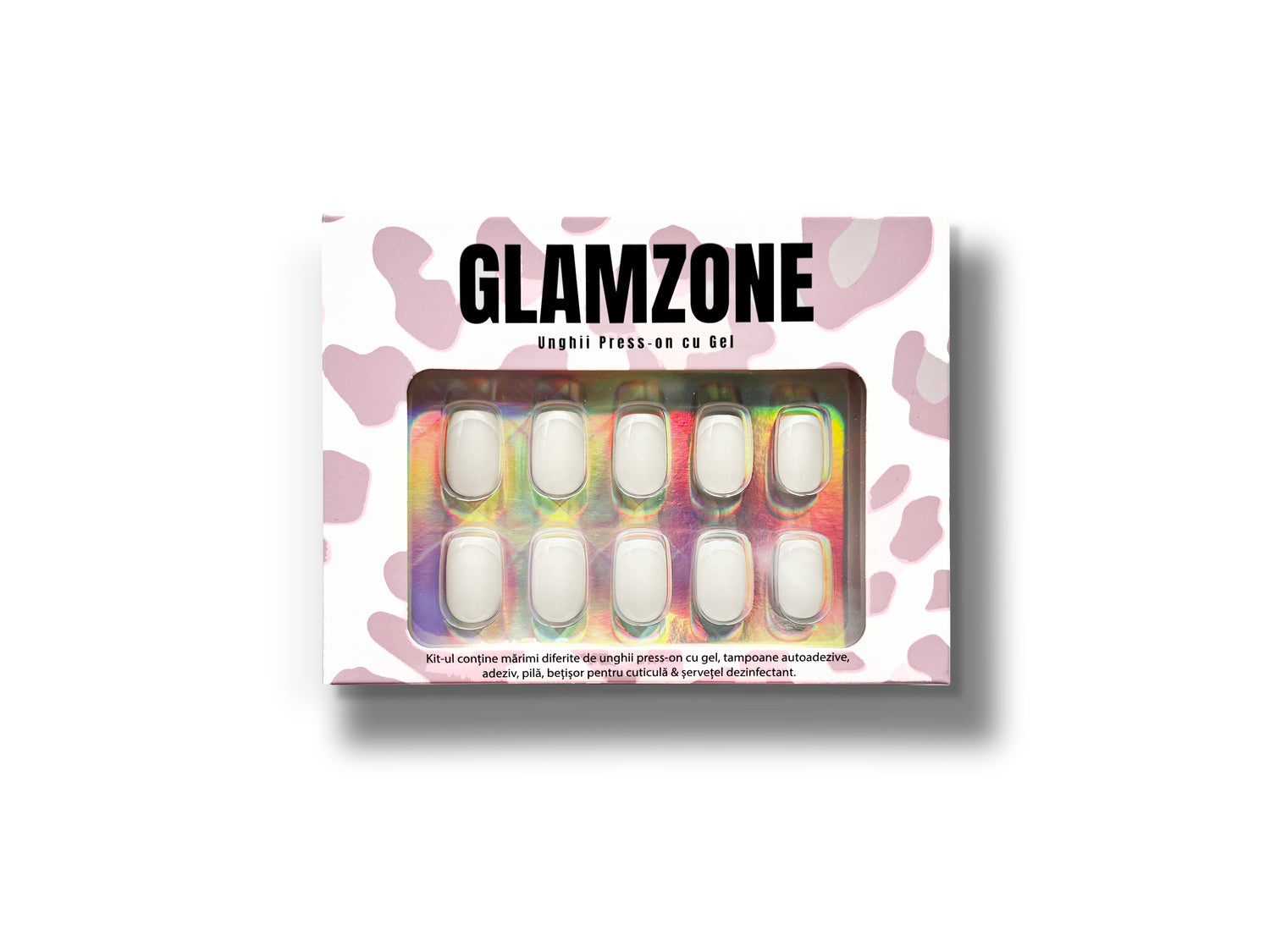 KIT UNGHII PRESS-ON French Diva - Glamzone