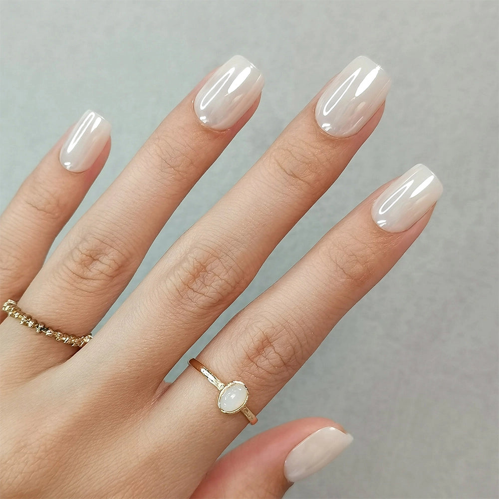 SET UNGHII FALSE CU TIPS GEL-X™ Pearl Gloss