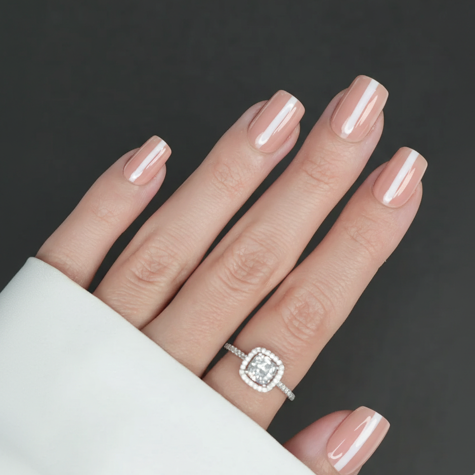 KIT UNGHII PRESS-ON Nude Whisper