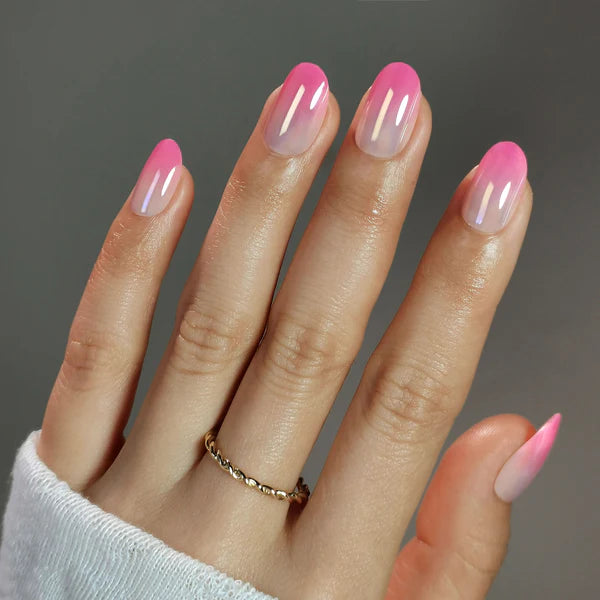 KIT UNGHII PRESS-ON Pink Degrade