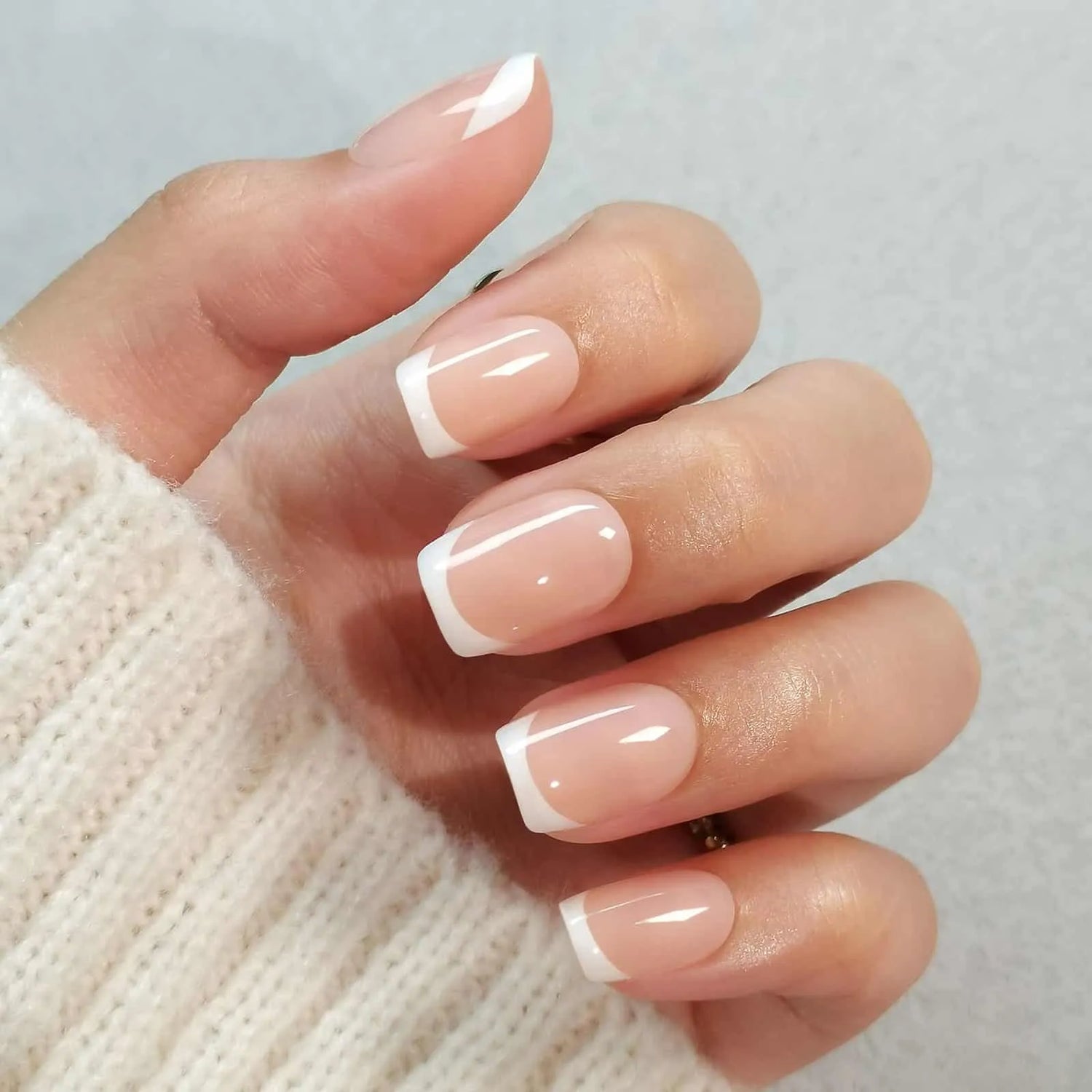 SET UNGHII FALSE CU TIPS GEL-X™ Office French