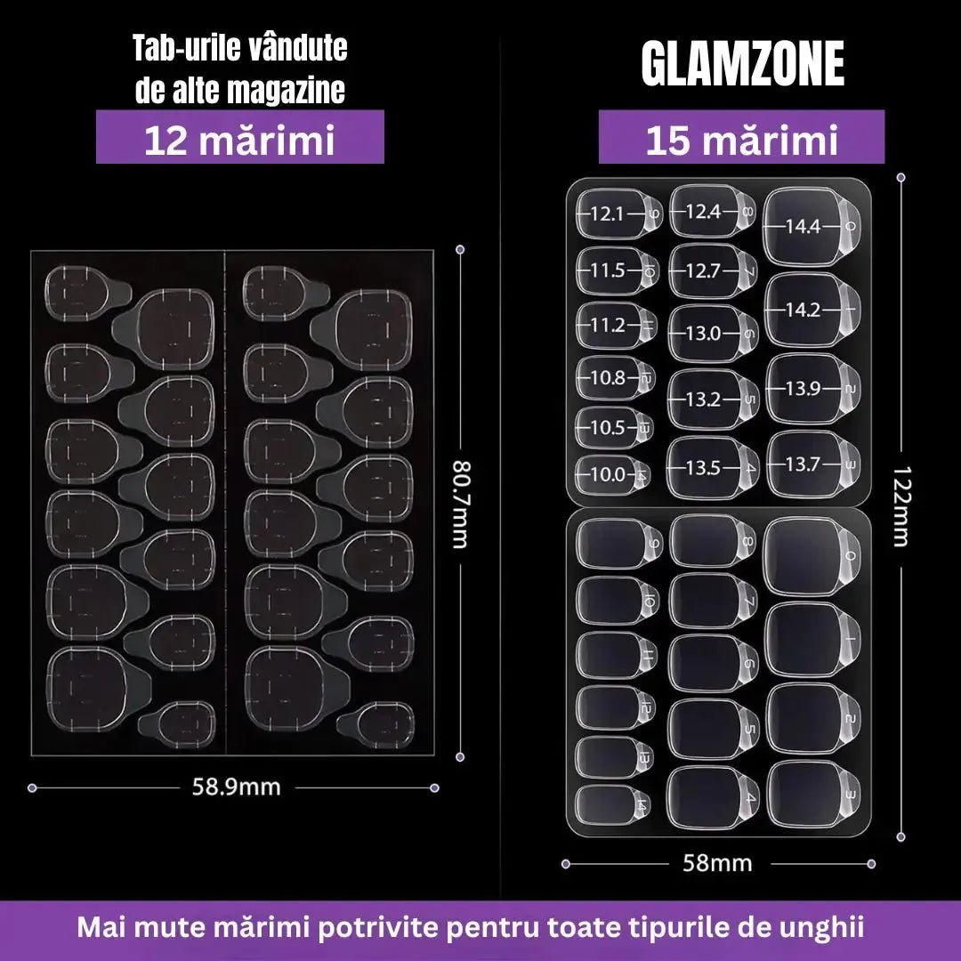 GLAMZONETab-uri adezive